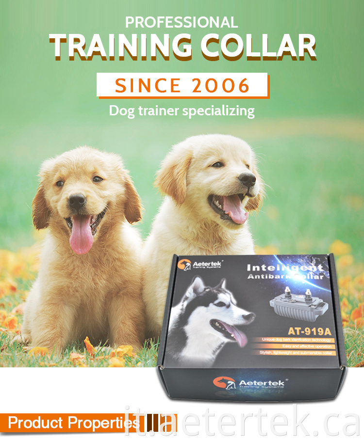 Auto Anti Bark Training Collar